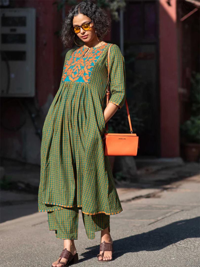 Green Kurti - Image 2