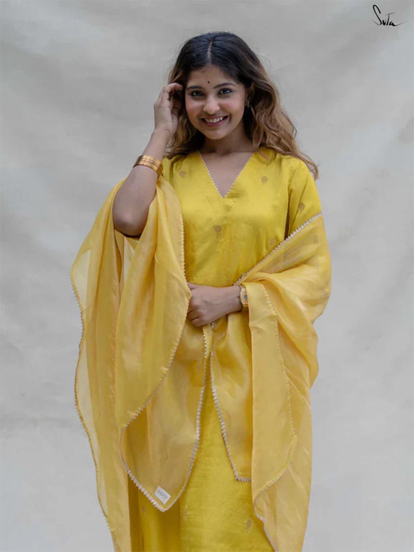 Yellow Salwar Suit